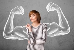 Strong woman