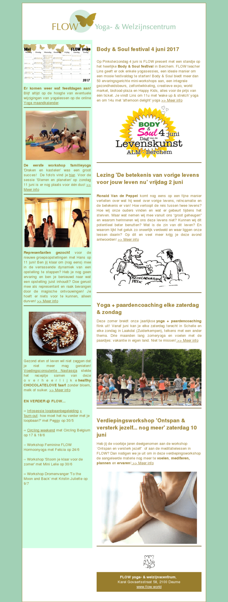 Nieuwsbrief mei 2017