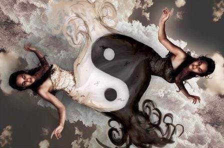 Yin yang woman