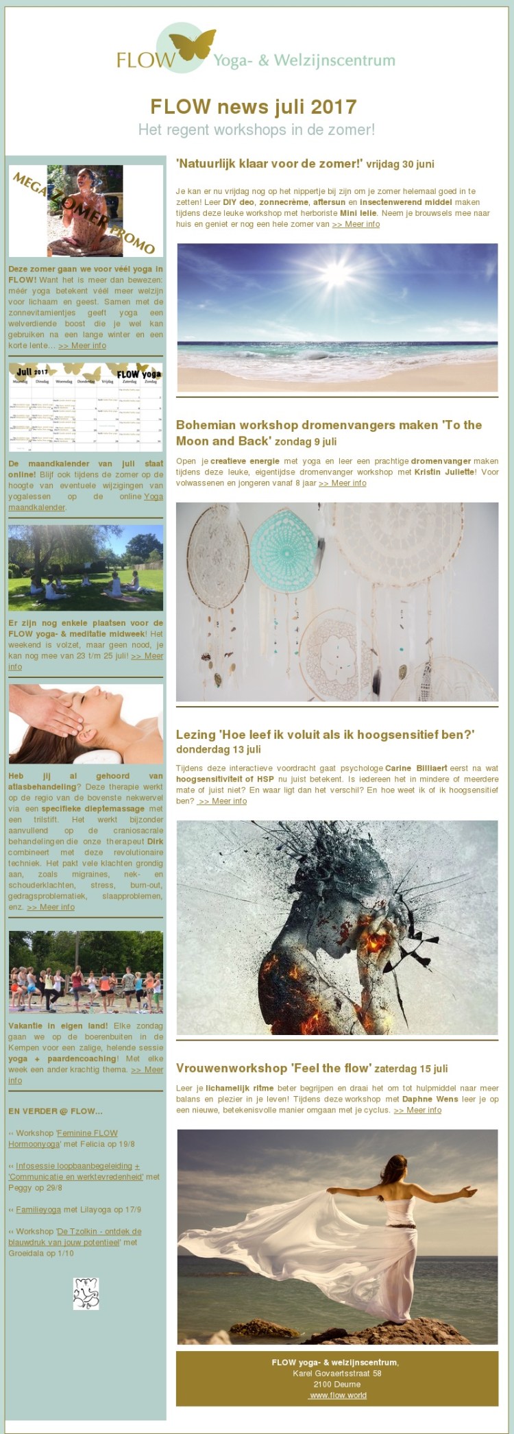 Nieuwsbrief juli 2017